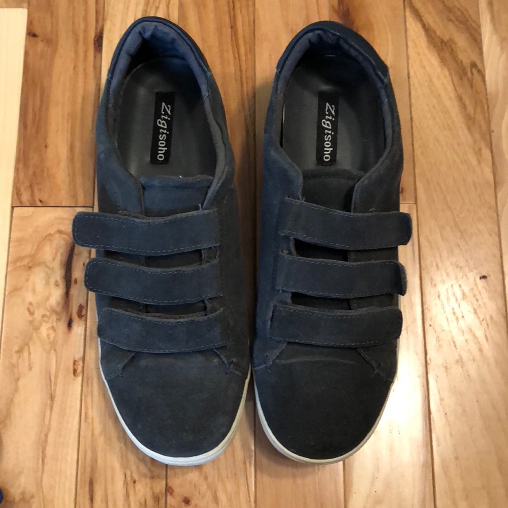 velcro strap skate shoes